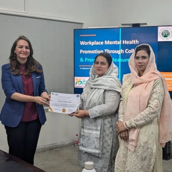 Dr. Farhat Jamil Chairs Scientific Session on Collective Wellbeing at COMSATS University