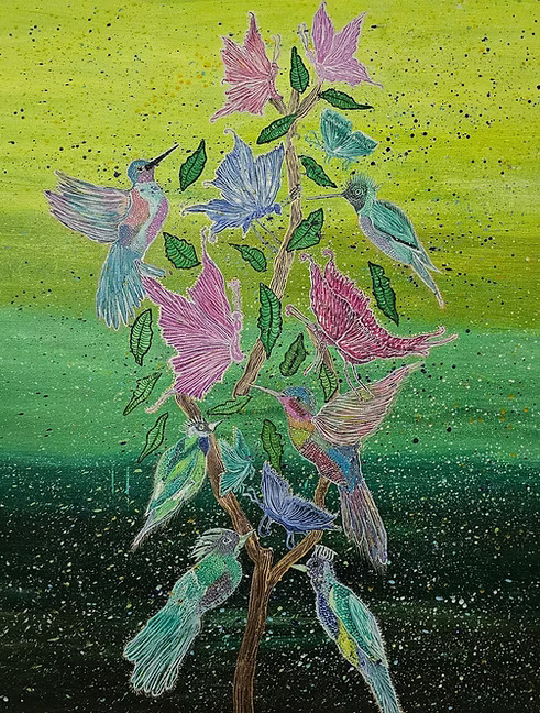 Garden of Delight by Soraya Sikander
